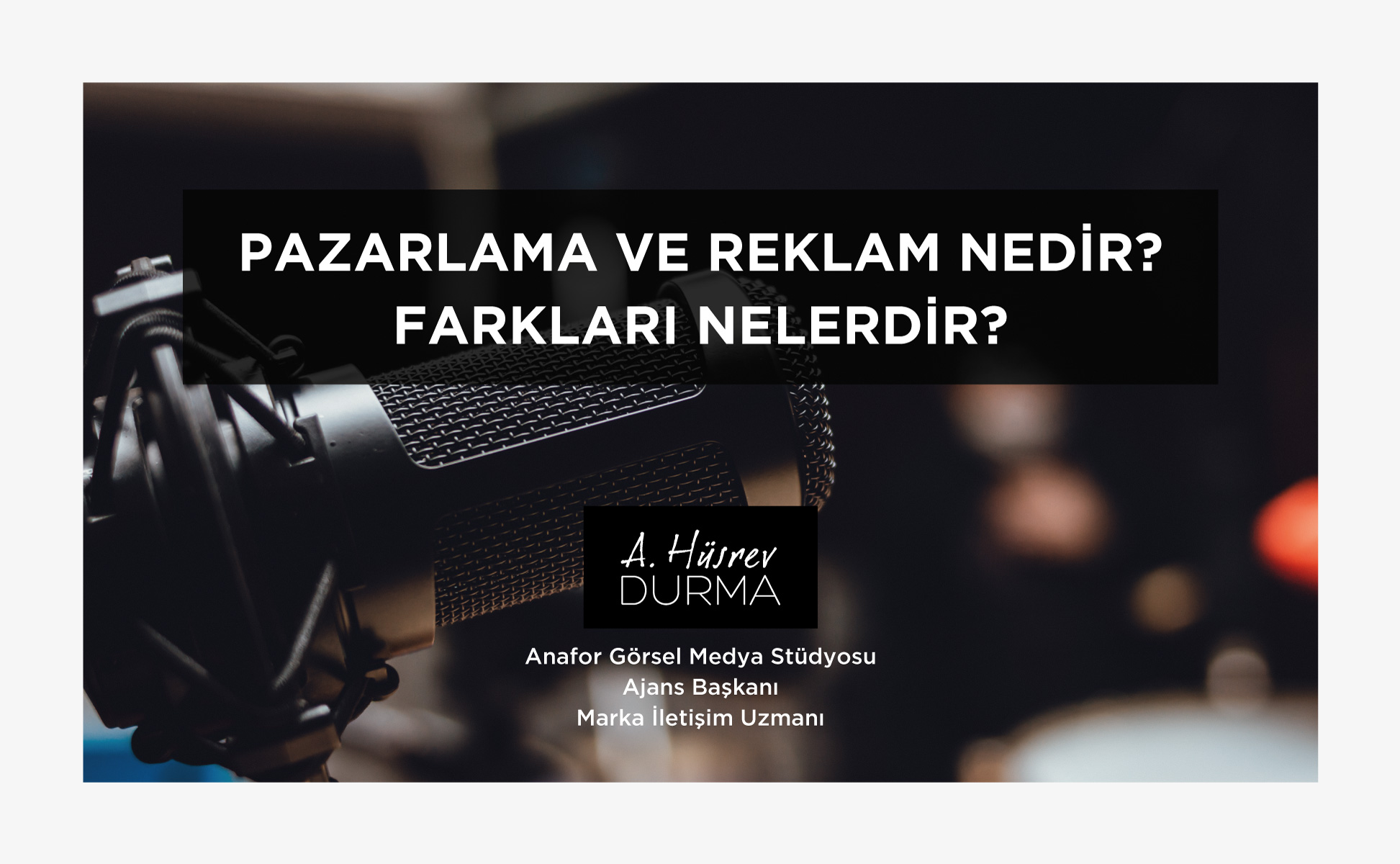 For Reklam Pazarlama nedir, reklam nedir, pazarlama ve reklam arasındaki farklar ...